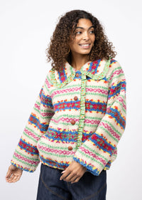 Fair Isle Sherpa Jacket