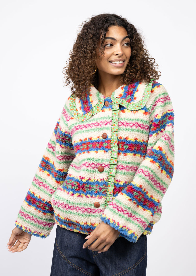 Fair Isle Sherpa Jacket