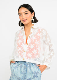 Palm Mesh Shacket