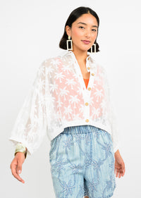 Palm Mesh Shacket