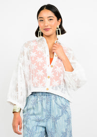 Palm Mesh Shacket