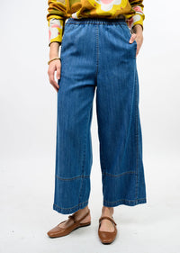 Indigo Barrel Jean