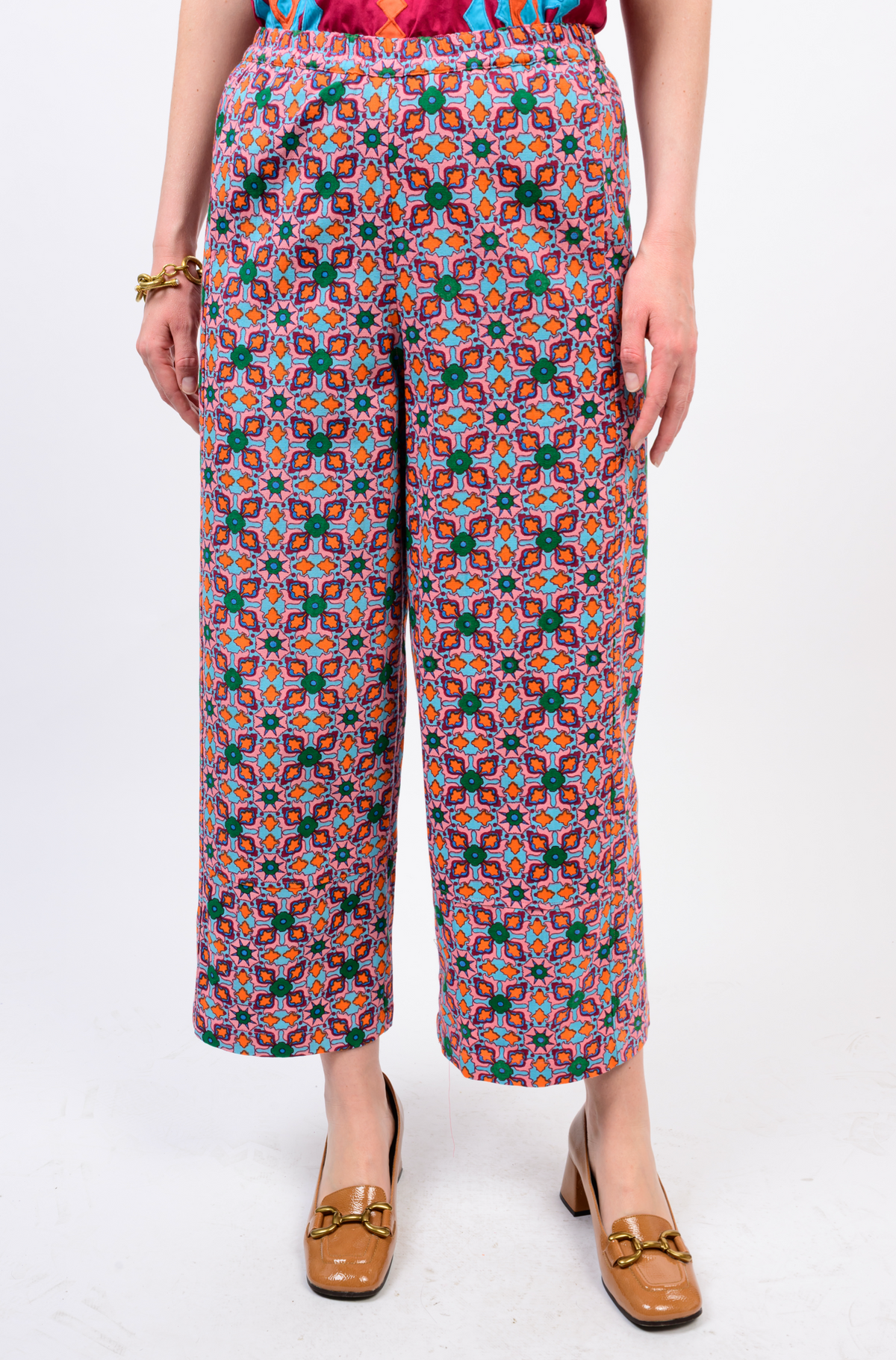 Tile Barrel Pant