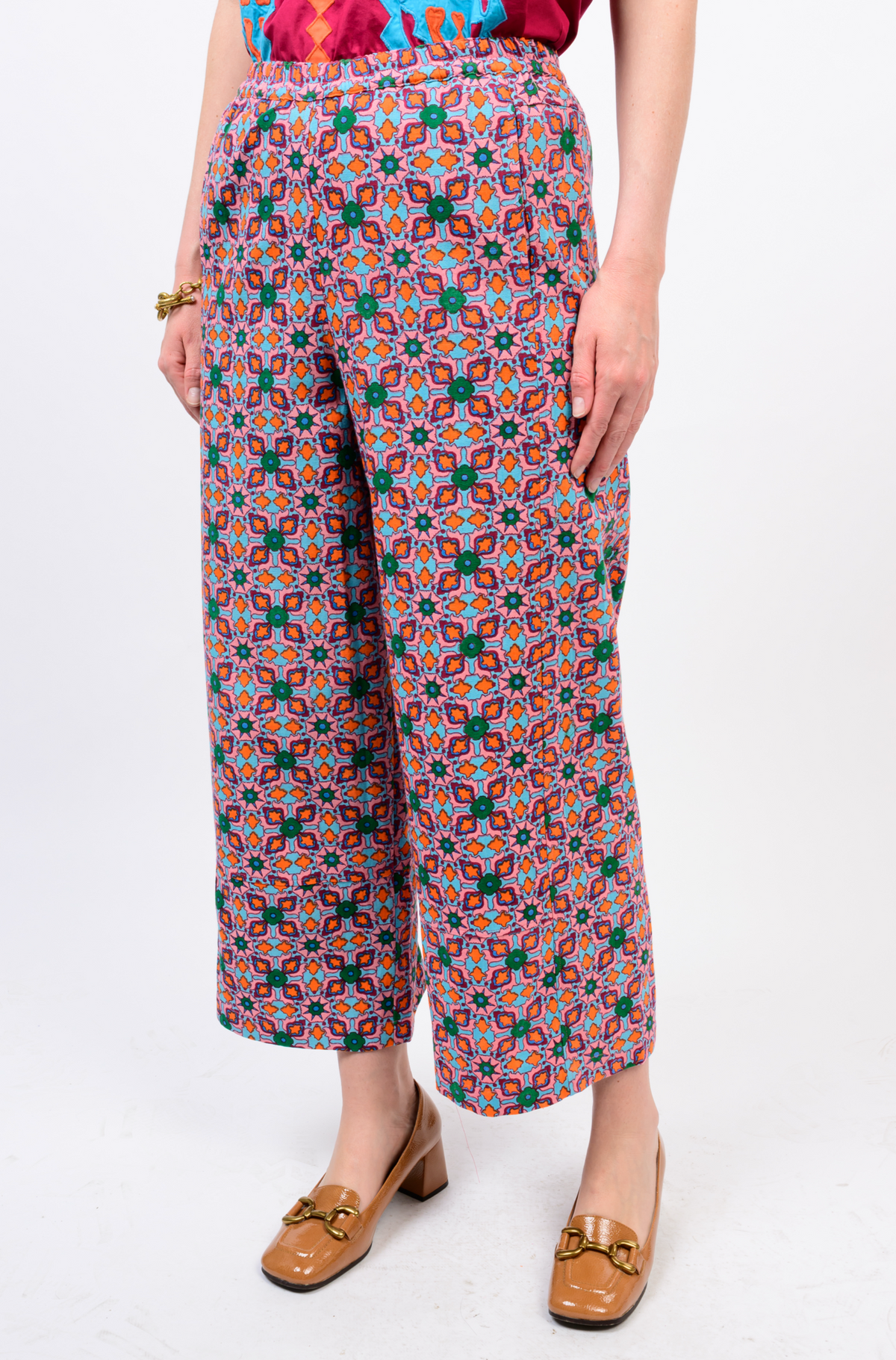 Tile Barrel Pant