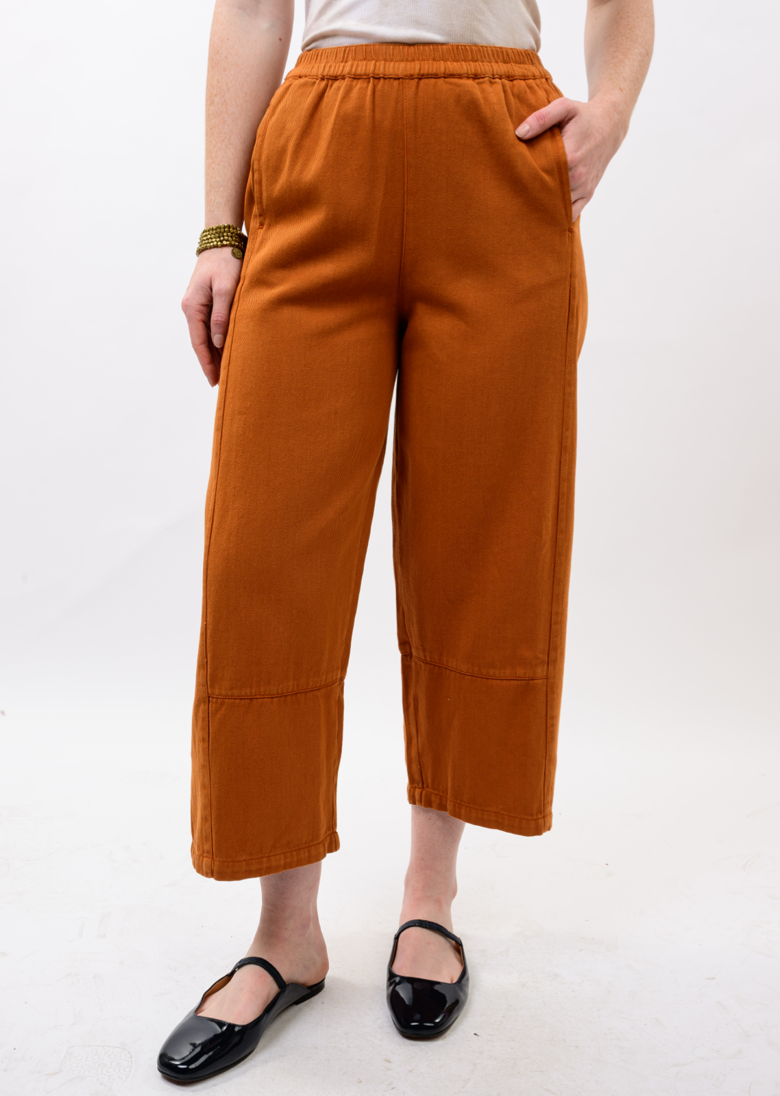 Rust Barrel Jean