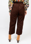 Chocolate Pull On Barrel Pant