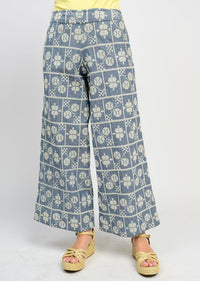Embroidered Pant
