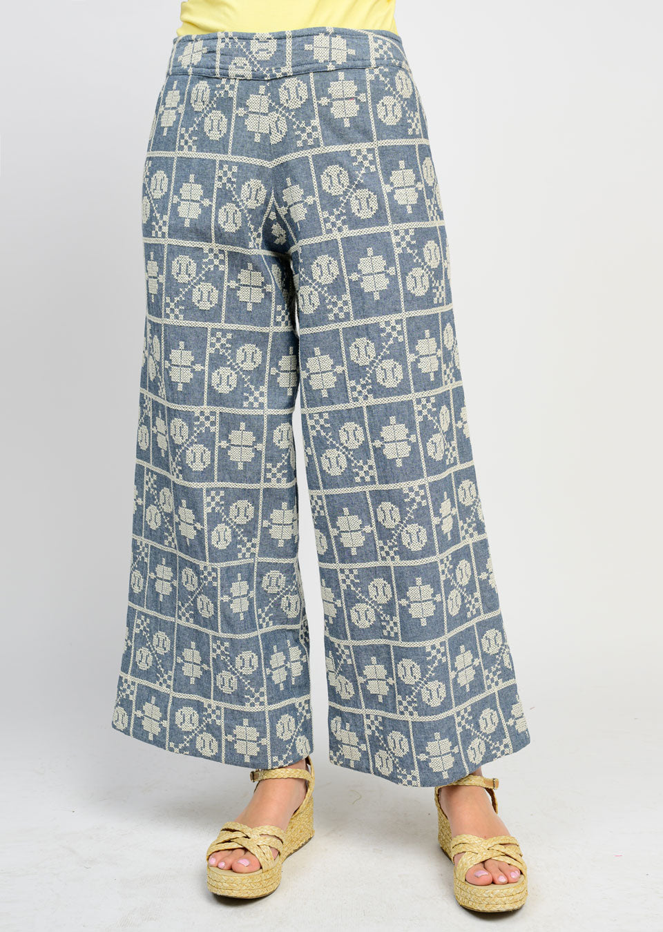 Embroidered Pant