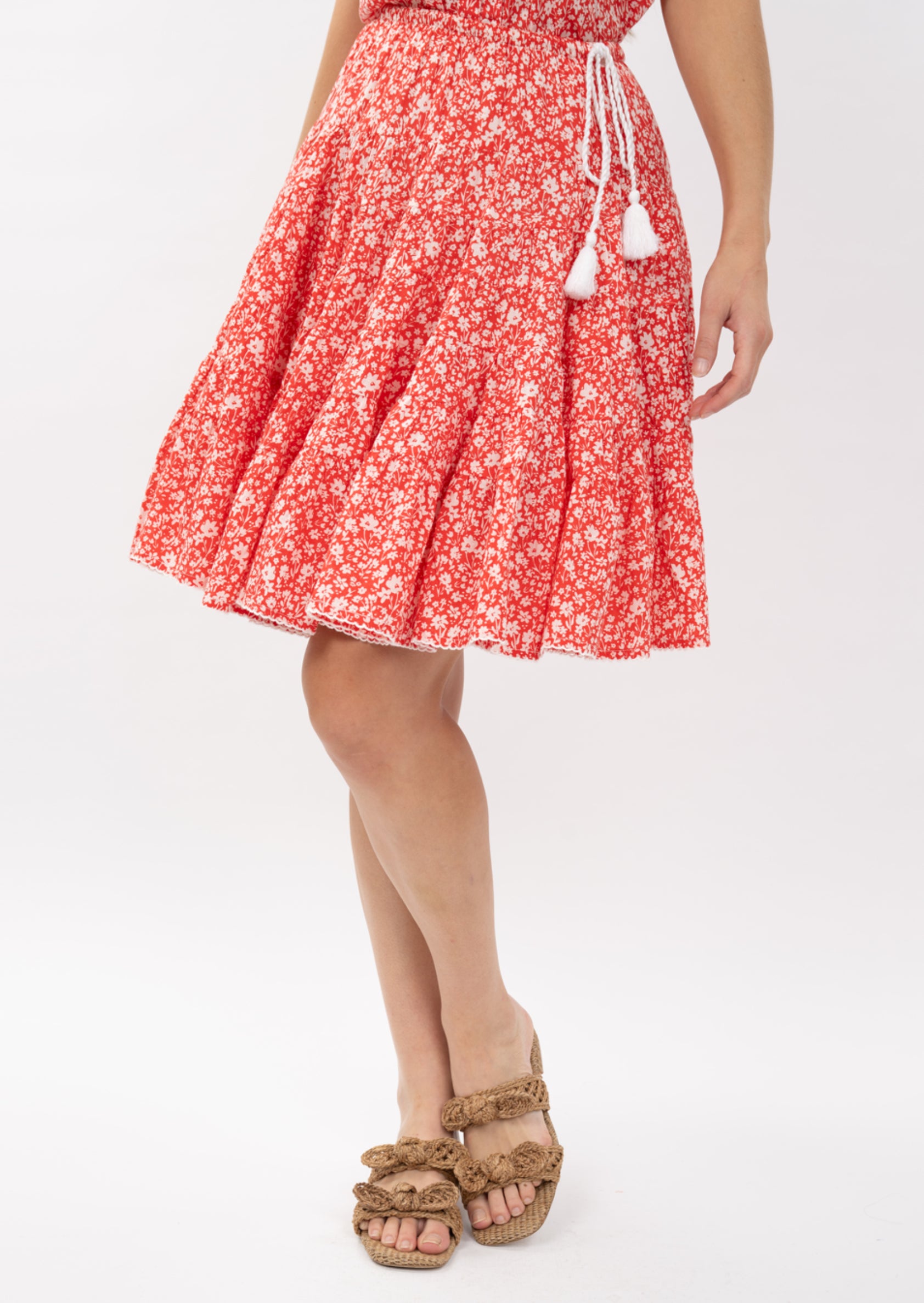 Multiple Tiered Skirt