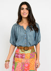Peasant Button Up