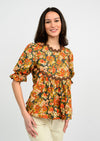 Floral Ric Rac Top