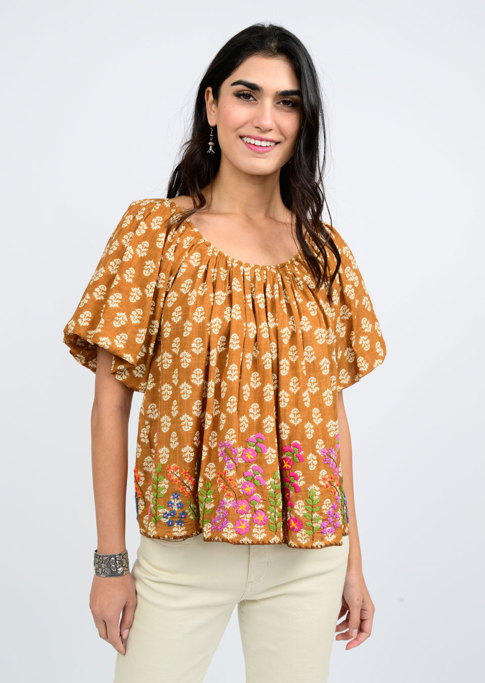 Garden of Flowers Top