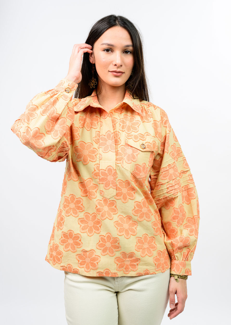 Jacquard Stripe Shirt