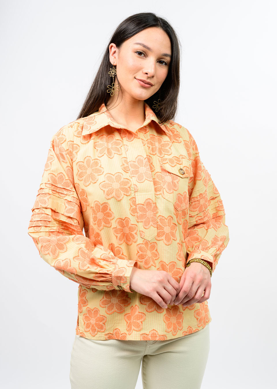 Jacquard Stripe Shirt