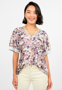 Ombre Burn Out Top