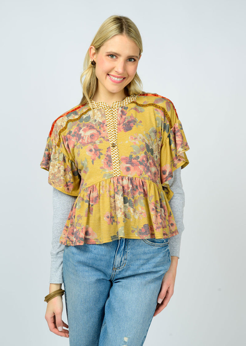 Ruffled Roses Popover