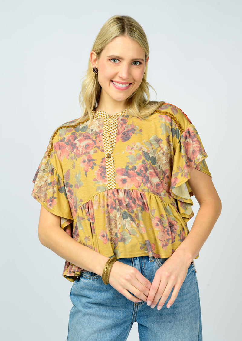 Ruffled Roses Popover