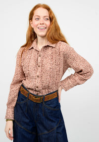 Tuxedo Gauze Top