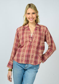Popover Plaid Shirt