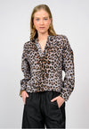 Leopard Gauze Popover