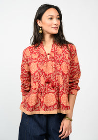 Rose Border Top