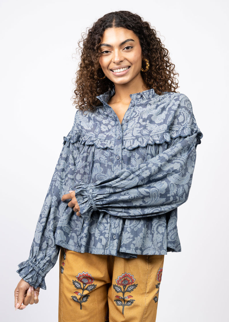 Scalloped Tiered Shacket