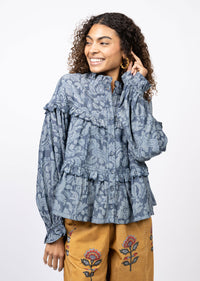 Scalloped Tiered Shacket