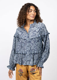 Scalloped Tiered Shacket