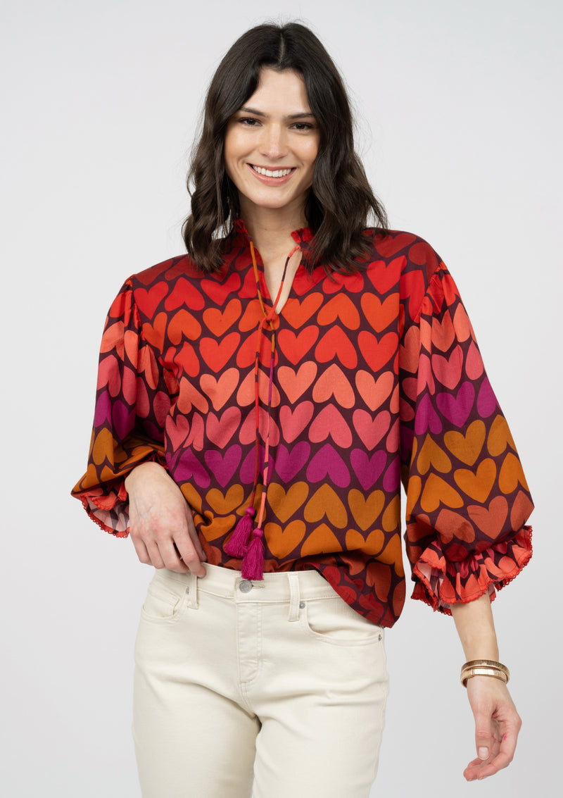 Ombre Heart Top