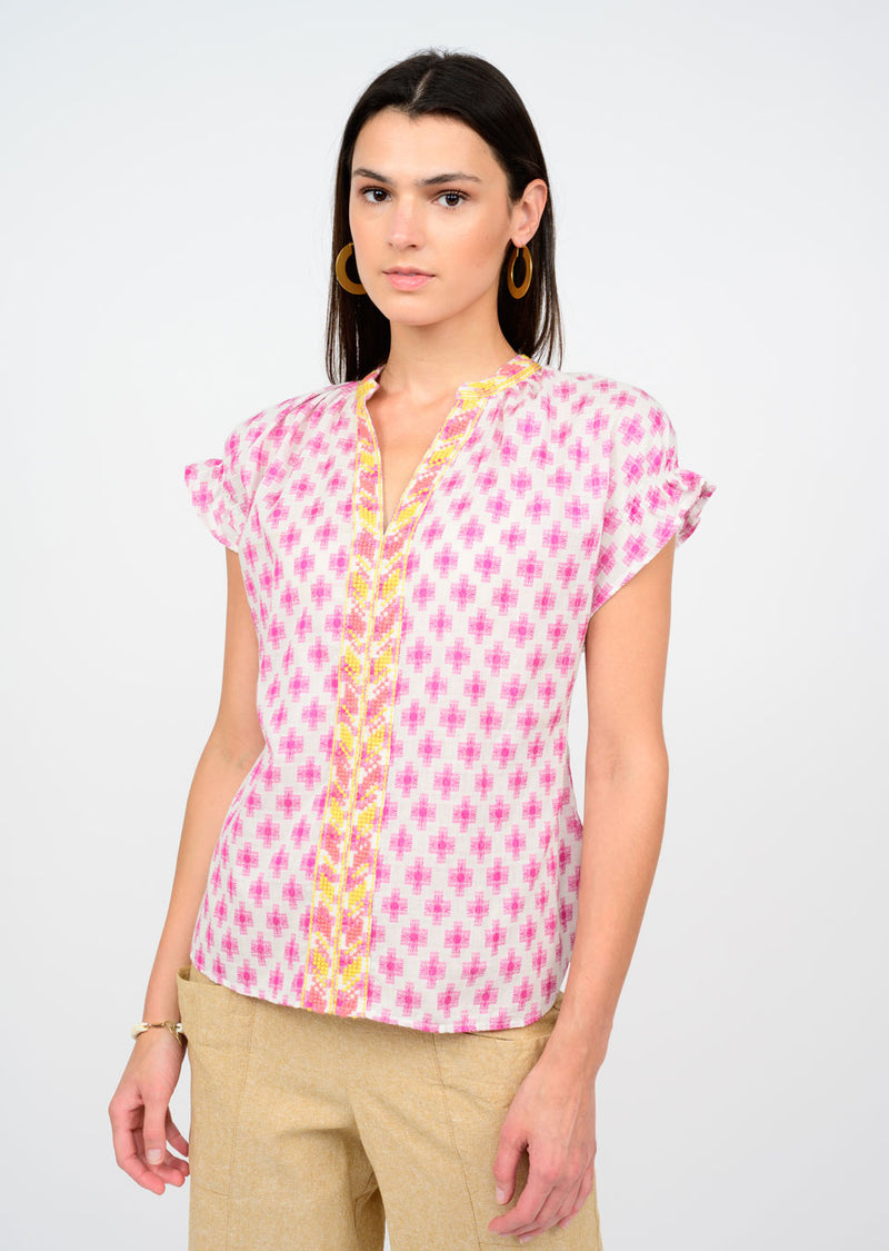 Trellis Stitched Popover