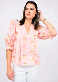 Flowers Everywhere Top