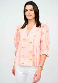 Flowers Everywhere Top