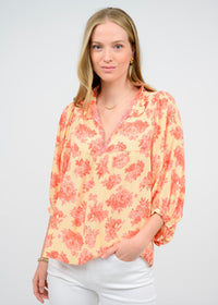 Sunny Flowers Top