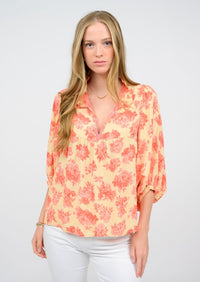 Sunny Flowers Top