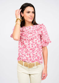 Scalloped & Ruffled Top