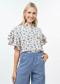 Ditsy Floral Camp Shirt