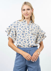Ditsy Floral Camp Shirt