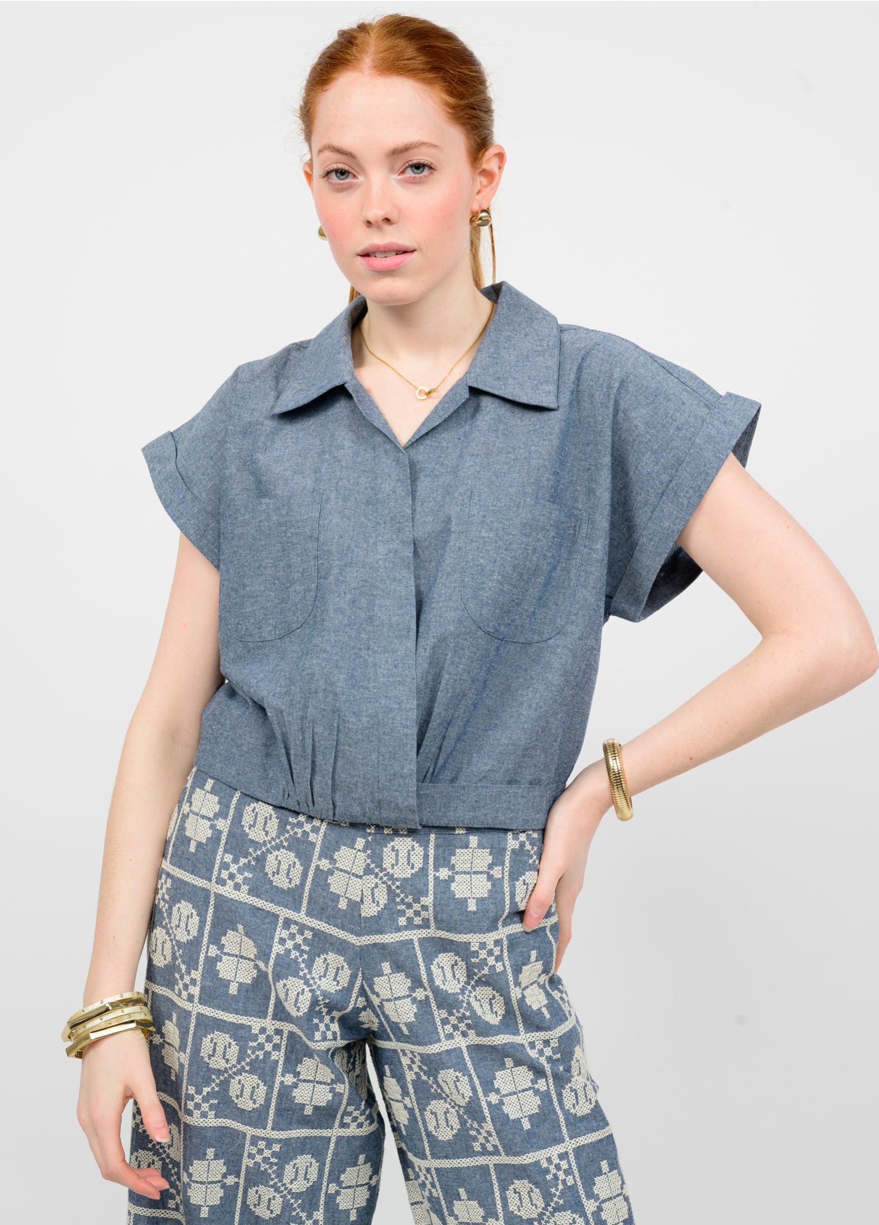 Wrap Waist Top