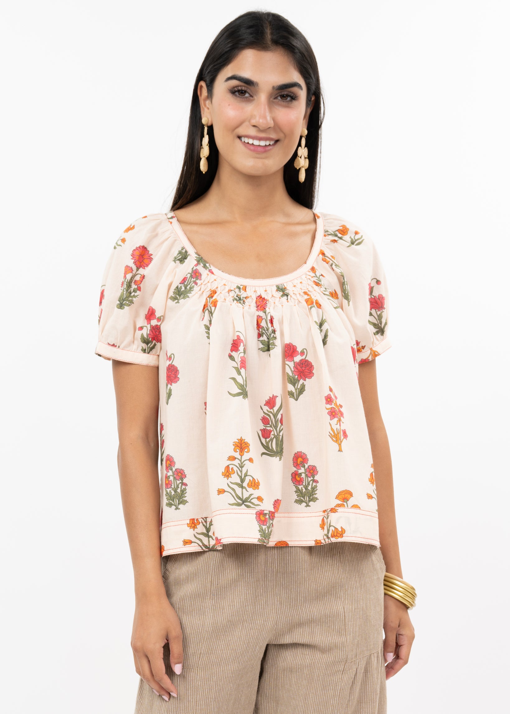Smock & Block Top