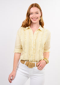 Tuxedo Gauze Shirt