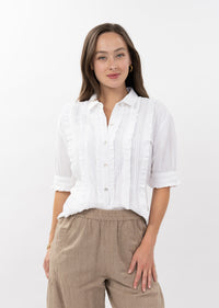 Tuxedo Gauze Shirt