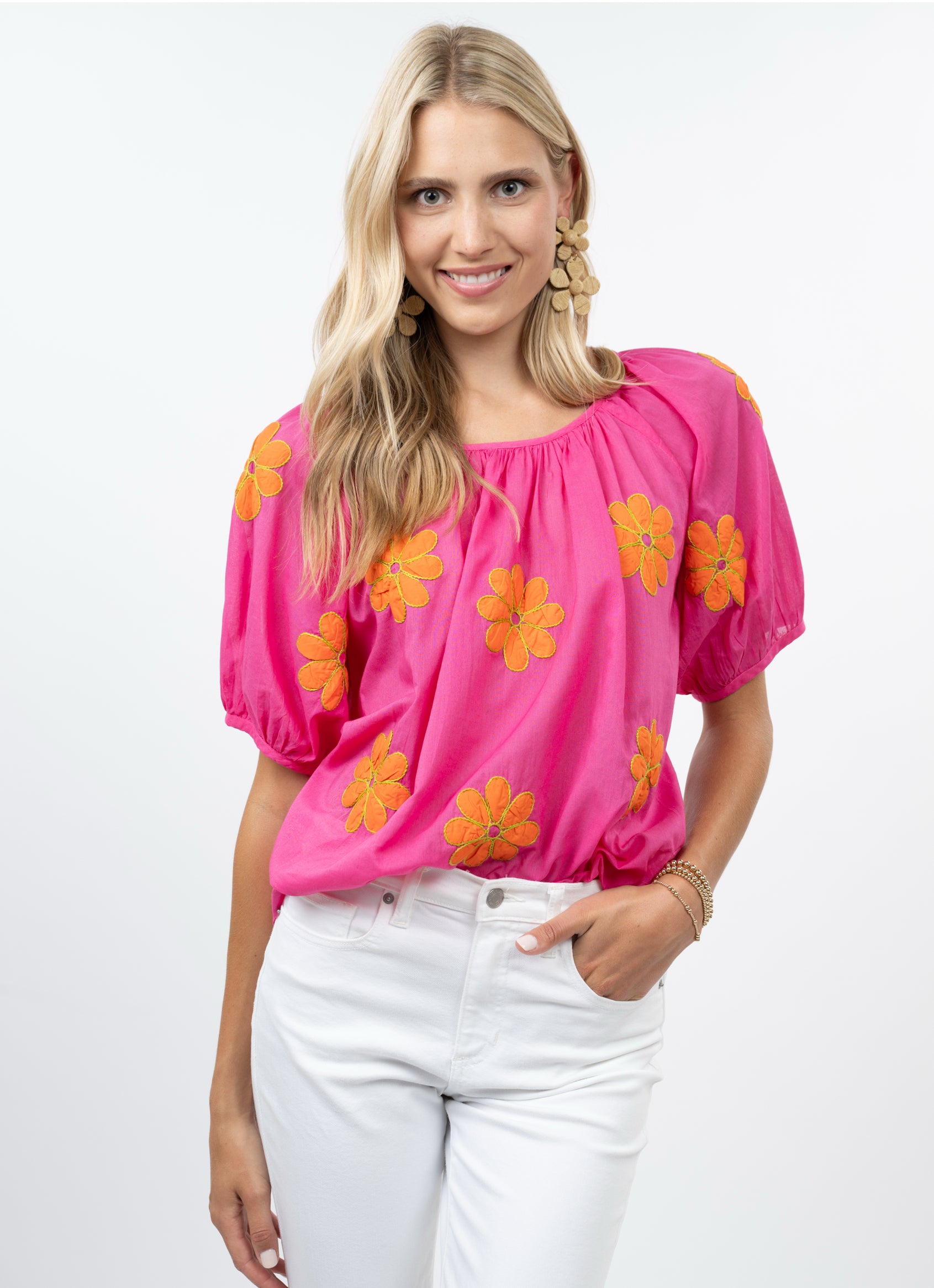 Daisy Applique Top