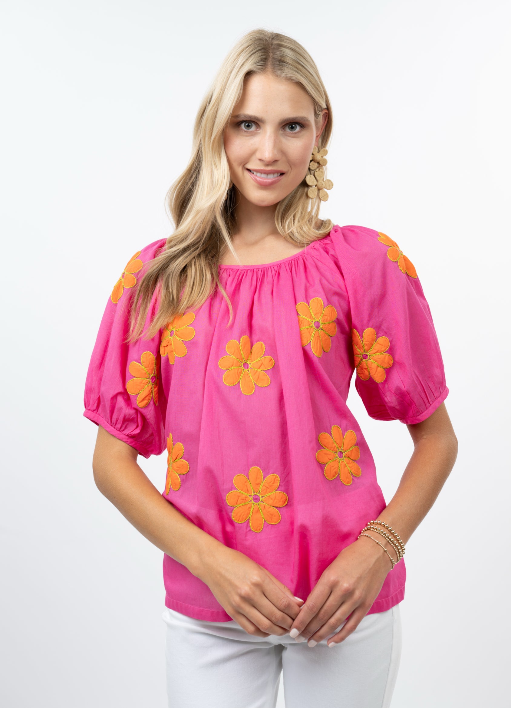 Daisy Applique Top