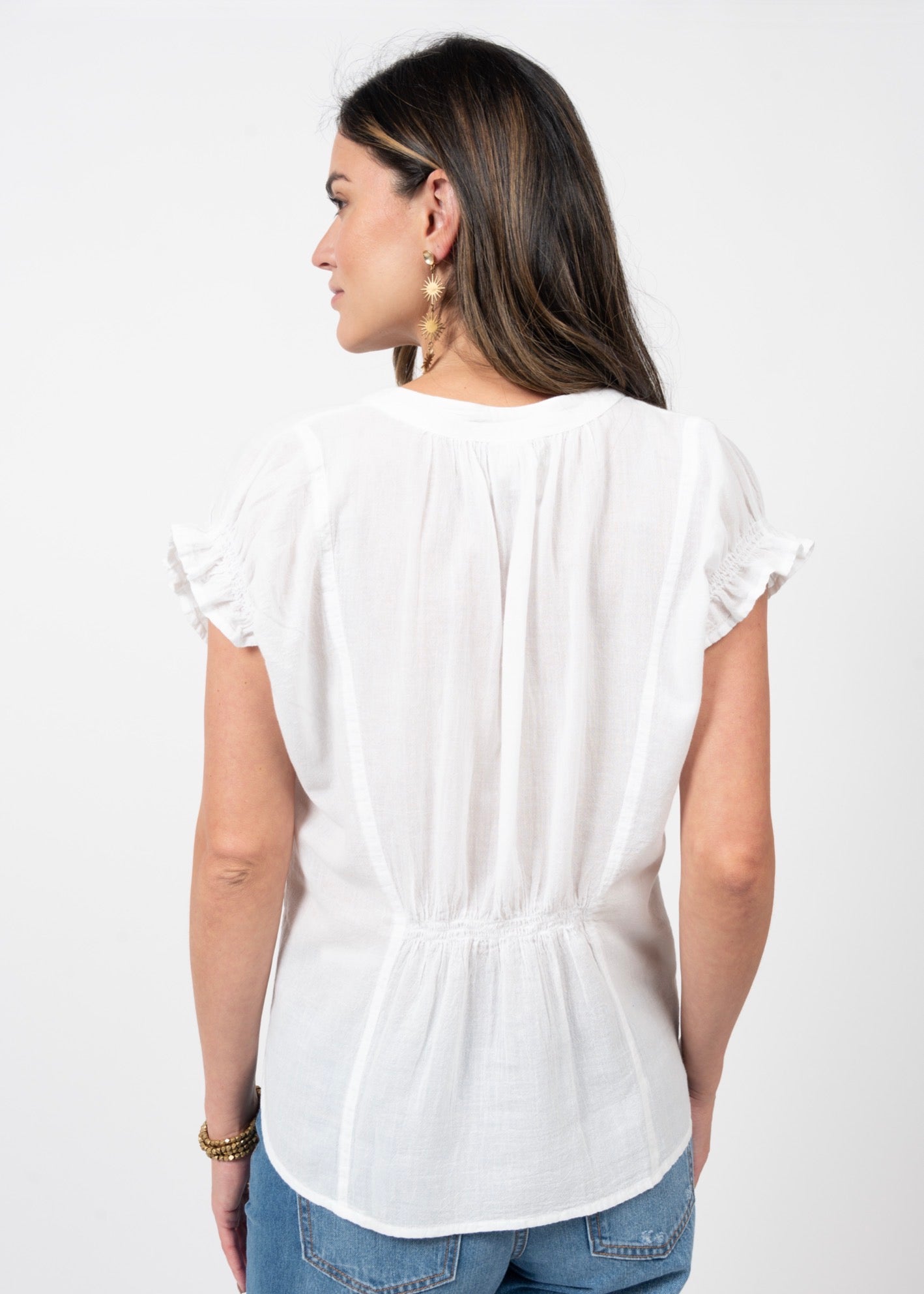 Cinched Back Popover Top