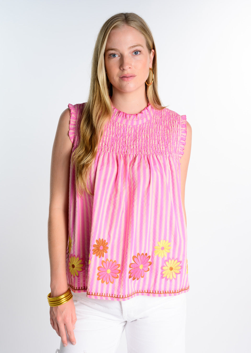 Candy Striped Daisy Top – Ivy Jane Brand