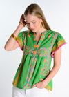 Tiered Woven Top