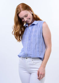 Tucked Pattern Shirt