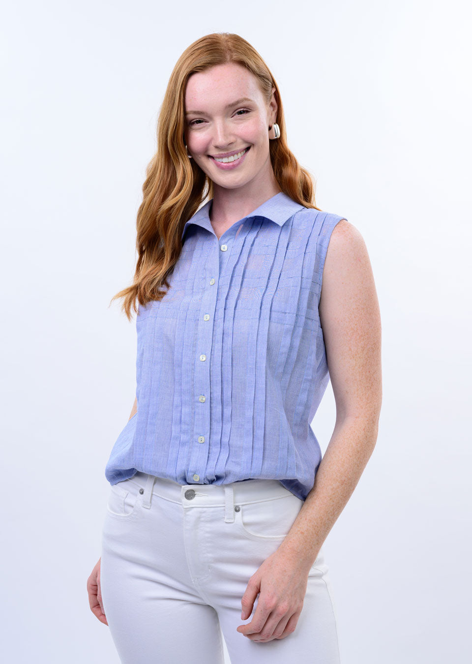 Tucked Pattern Shirt