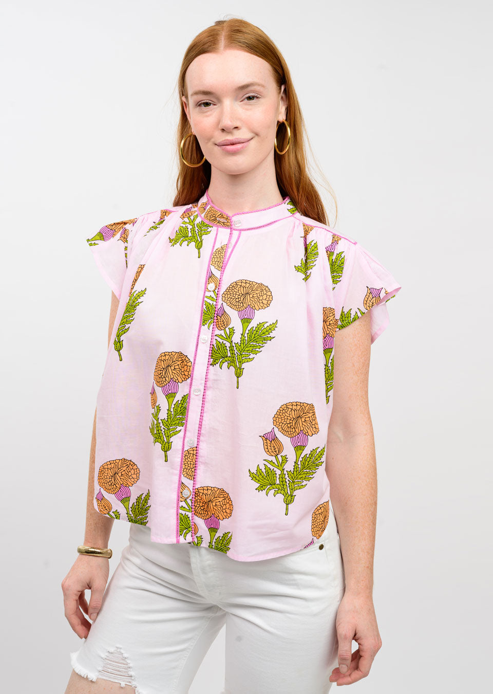 Fem De La Fleur Top