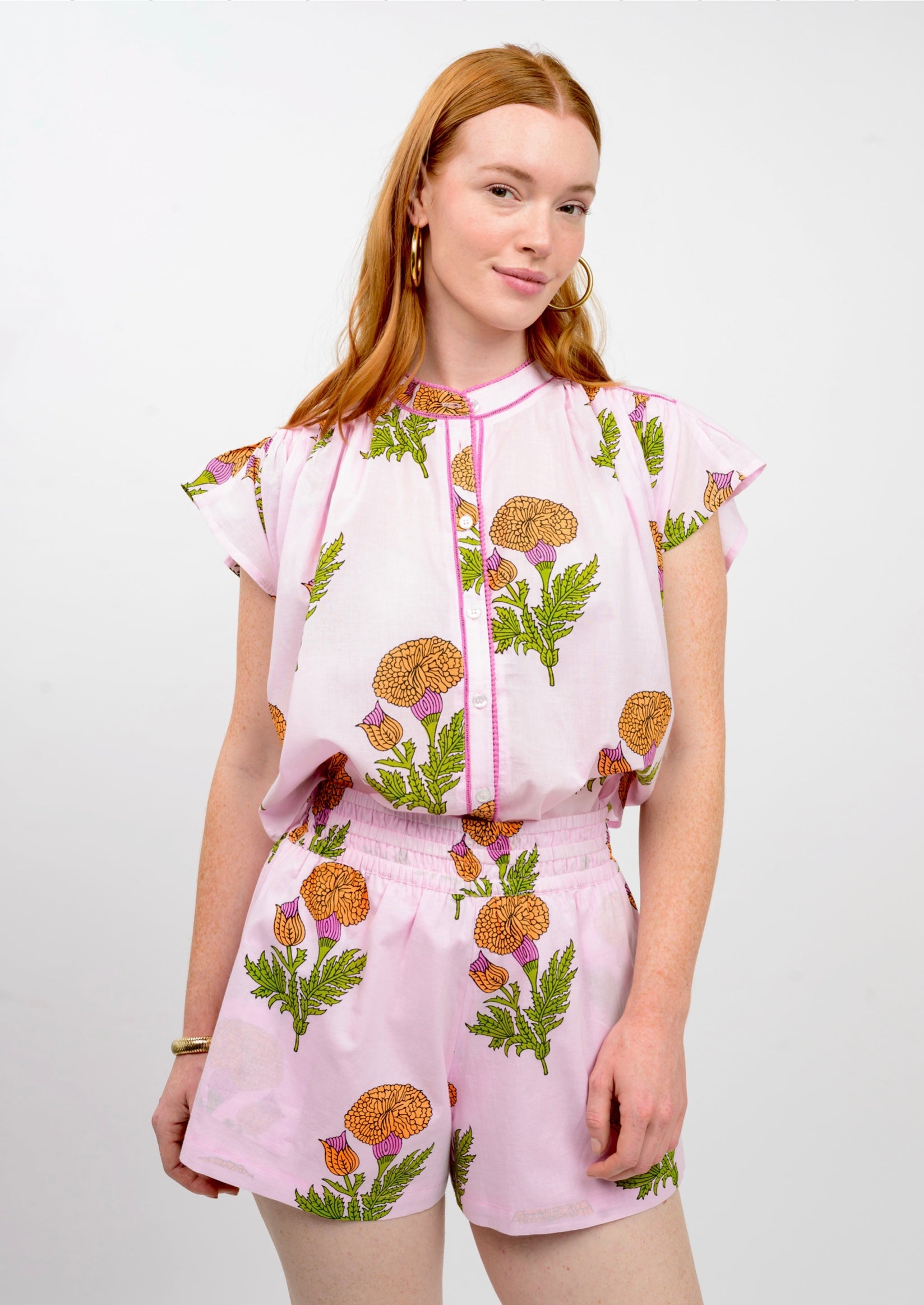 Fem De La Fleur Top